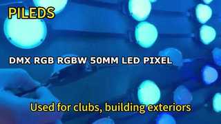 UCS512 RGB RGBW LED-Pixel-Lichterkette aus Kunststoff